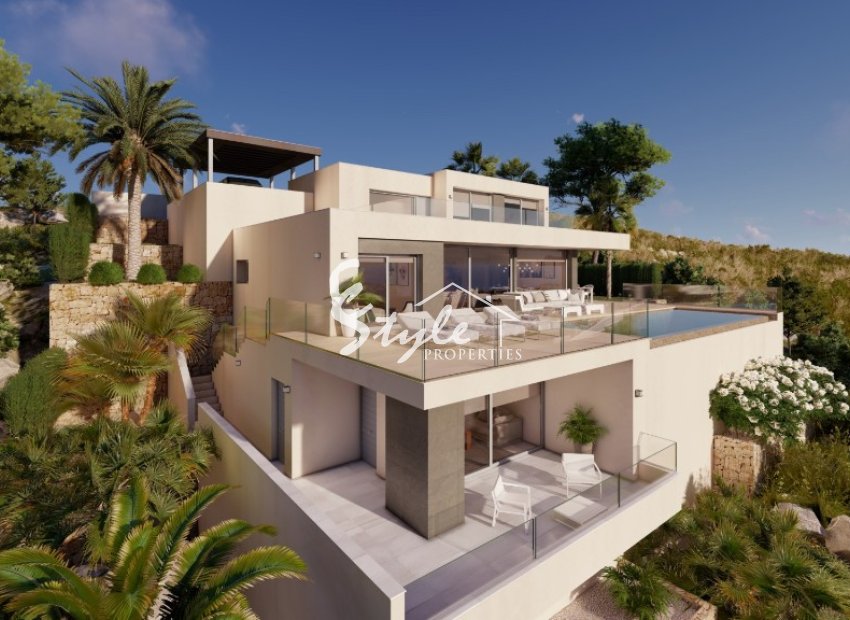 Nueva villa de lujo en venta en Cumbre del Sol, Costa Blanca, España. ON1529