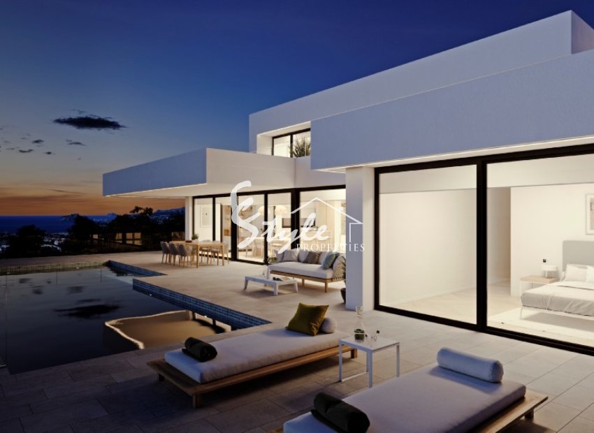 Nueva villa de lujo en venta en Cumbre del Sol, Costa Blanca, España. ON1531