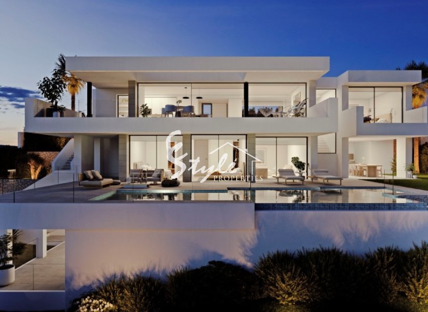 Nueva villa de lujo en venta en Cumbre del Sol, Costa Blanca, España. ON1534