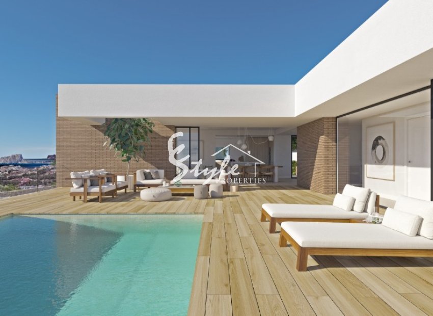 Nueva villa de lujo en venta en Cumbre del Sol, Costa Blanca, España. ON1538
