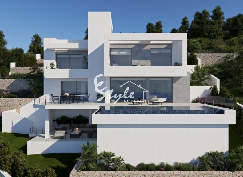 Nueva villa de lujo en venta en Cumbre del Sol, Costa Blanca, España. ON1542