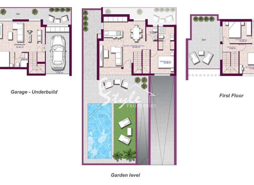 Nueva villa en venta cerca al mar in Alicante, Costa Blanca ON002