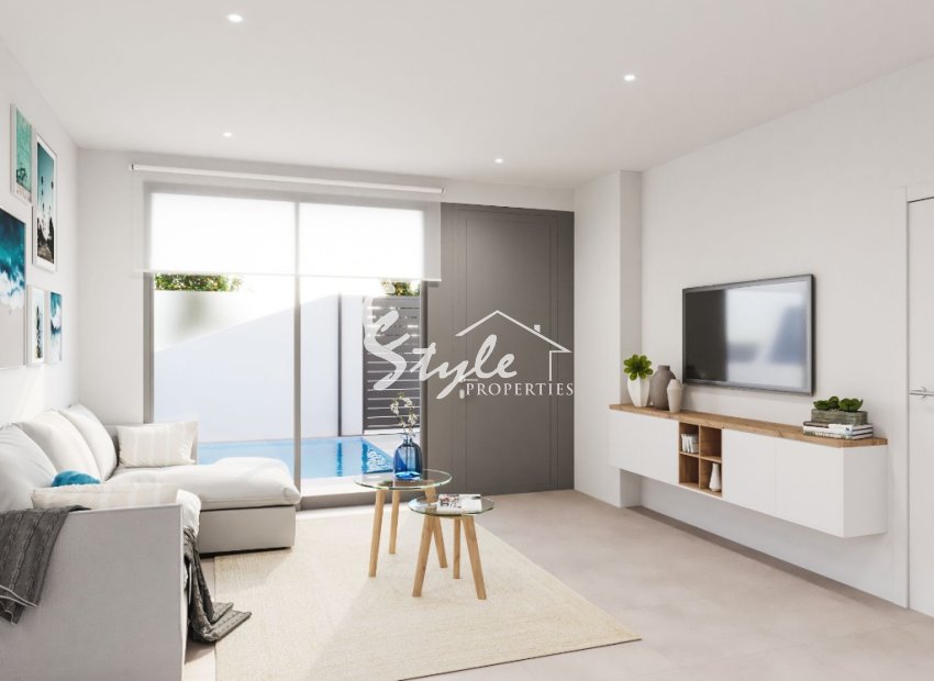 Nuevas villas adosadas en venta en Torrepacheco, Costa Blanca, España. ON1462