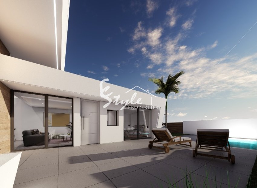 Nuevas villas adosadas en venta en Torrepacheco, Costa Blanca, España. ON1572