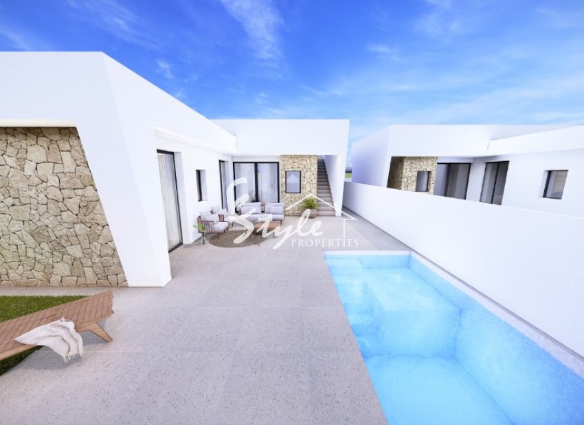 Nuevas villas adosadas en venta en Torrepacheco, Costa Blanca, España. ON1573