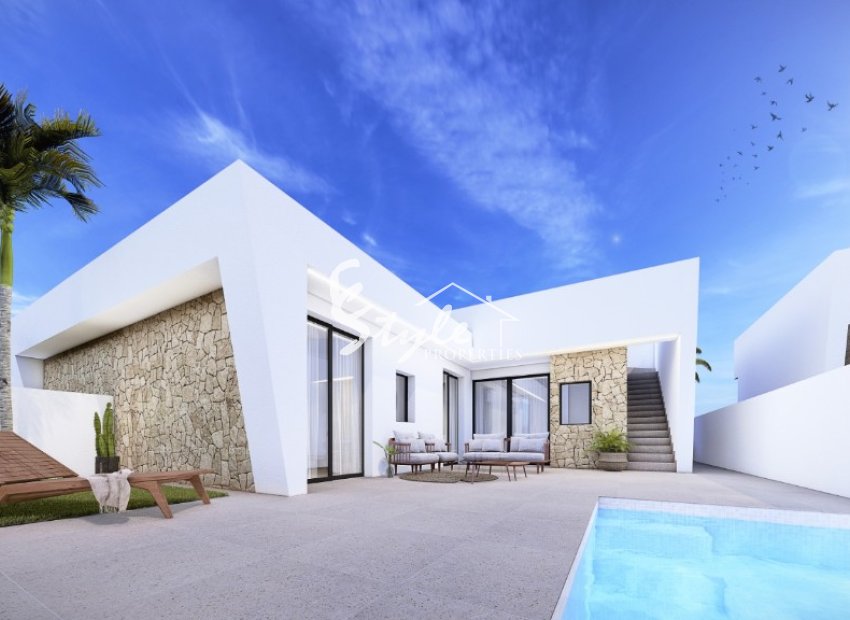 Nuevas villas adosadas en venta en Torrepacheco, Costa Blanca, España. ON1573