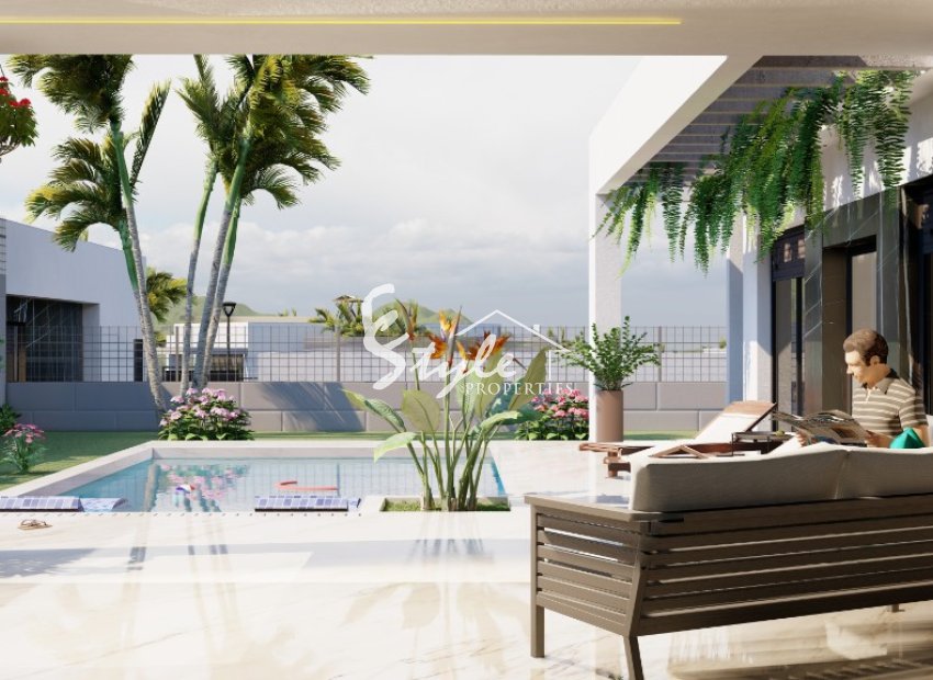 Nuevas villas en Algorfa, Alicante, Costa Blanca, España.ON1491