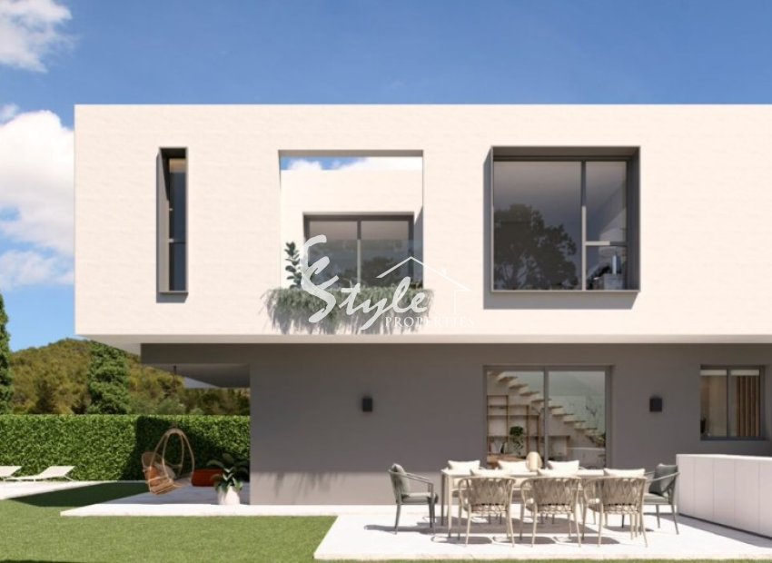 Nuevas villas en San Juan, Alicante, Costa Blanca, España.ON1683