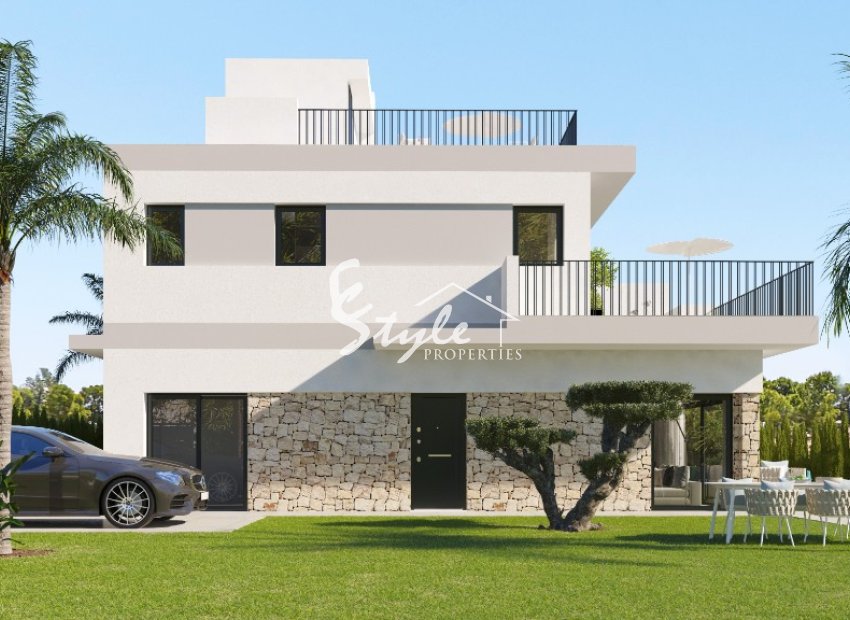 Nuevas villas en venta en San Miguel de Salinas, Alicante, Costa Blanca, España.ON1631