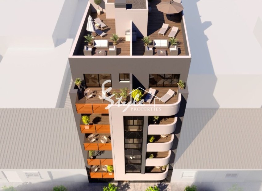 ?Nuevos apartamentos cerca del mar en Torrevieja, Costa Blanca, España. ON1432