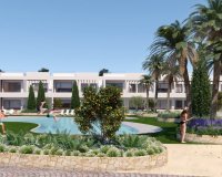 ​Nuevos apartamentos planta baja y áticos en venta en Torrevieja, Costa Blanca, España. ON302