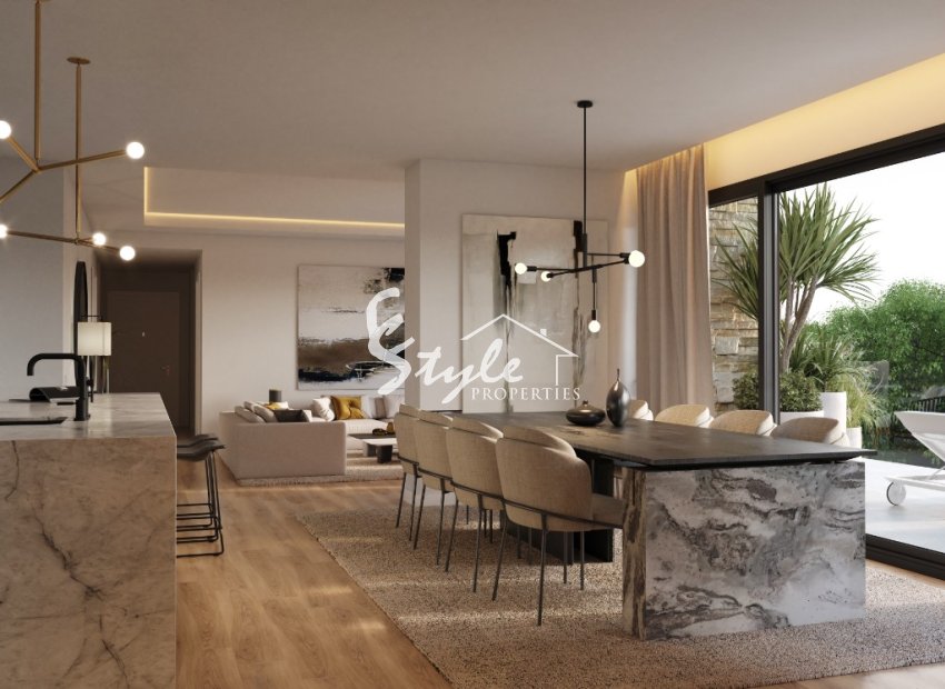 Nuevos áticos en venta cerca del Club de Golf Las Colinas, Costa Blanca. ON1446_3A