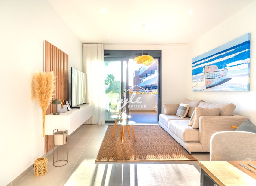 Продается новая квартира  у моря в Flamenca Village, Плая Фламенка, Ла Зения, Ориуэла Коста , Коста бланка, Испания. ID2134