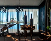 Продается новая роскошная вилла с видом на море в Финестрате, Коста Бланка, Испания. ОN1778