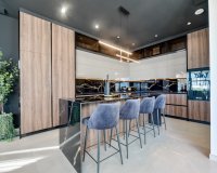 Продается новая роскошная вилла с видом на море в Финестрате, Коста Бланка, Испания. ОN1778