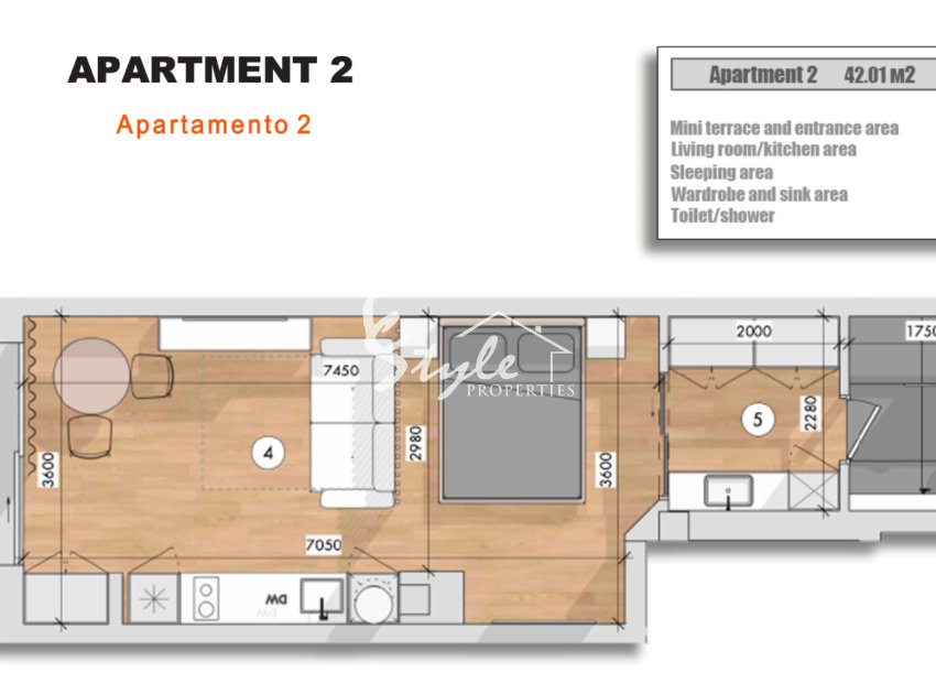 Продаются новостройки в Торревьехе, Коста-Бланка, Испания, в 250 м от моря. ON1210