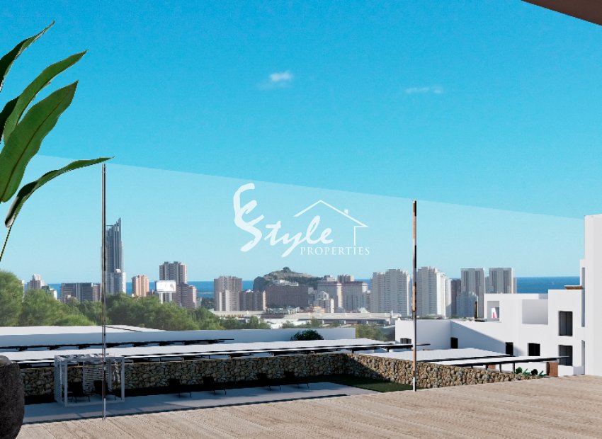 Продажа квартир в новом комплексе в Финестрате, Коста Бланка, Испания. ON1466_A