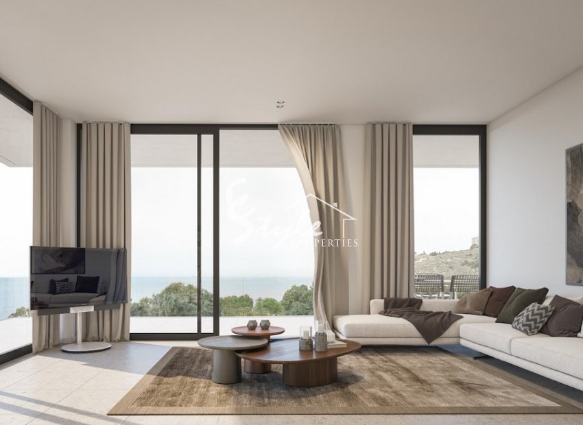 Продажа новых квартир с видом на море в Вильяхойоса, Коста Бланка, Испания.ON1586