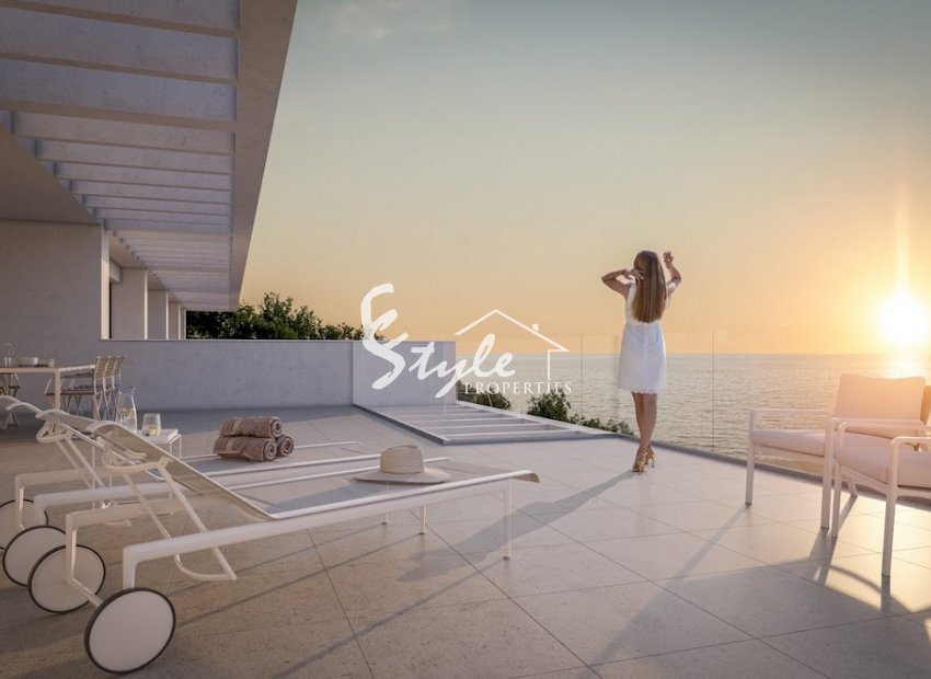 Продажа новых квартир с видом на море в Вильяхойоса, Коста Бланка, Испания.ON1586