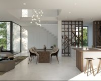 Promoción en Dehesa de Campoamor. Complejo de villas independientes con piscina privada cerca del mar en Orihuela Costa.