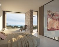 Promoción en Dehesa de Campoamor. Complejo de villas independientes con piscina privada cerca del mar en Orihuela Costa.