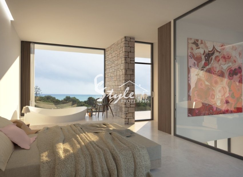 Promotion in Dehesa de Campoamor. Complex of independent villas with private pool near the sea in Orihuela Costa.