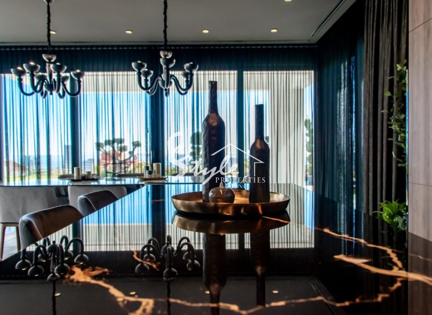 Se vende nueva villa de lujo con vistas al mar en Finestrat, Costa Blanca, España. ON1778