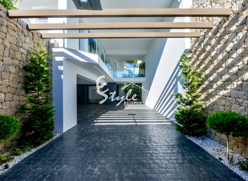 Se vende nueva villa de lujo con vistas al mar en Finestrat, Costa Blanca, España. ON1778