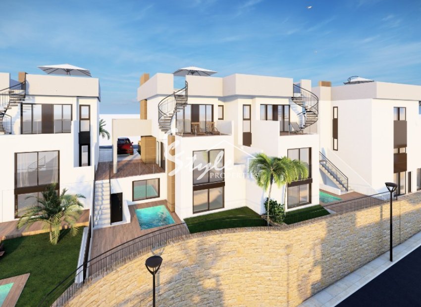 Se venden villas nuevas en Algorfa, Alicante, Costa Blanca, España. ON1679