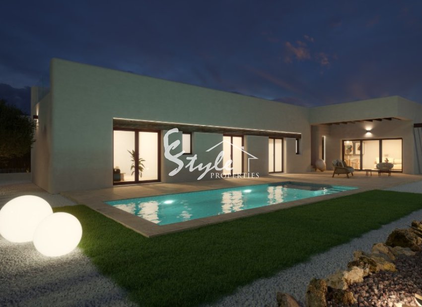 Se venden villas nuevas en Algorfa, Alicante, Costa Blanca, España. ON1703