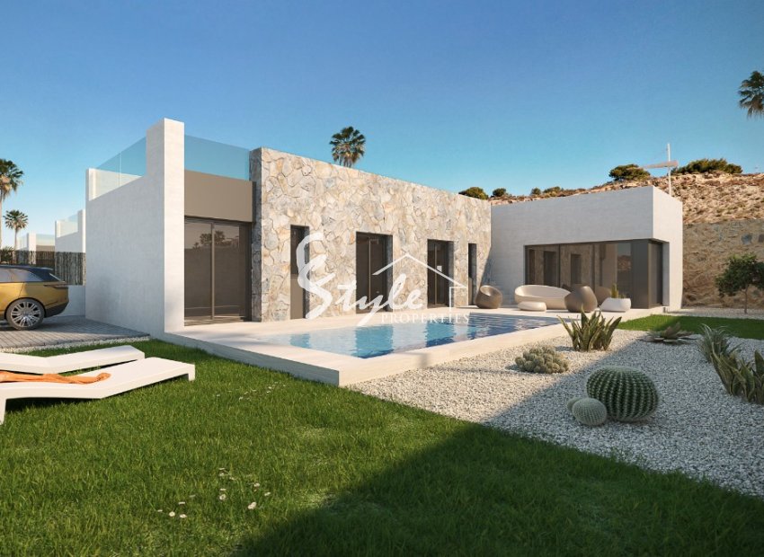 Se venden villas nuevas en Algorfa, Alicante, Costa Blanca, España. ON1706