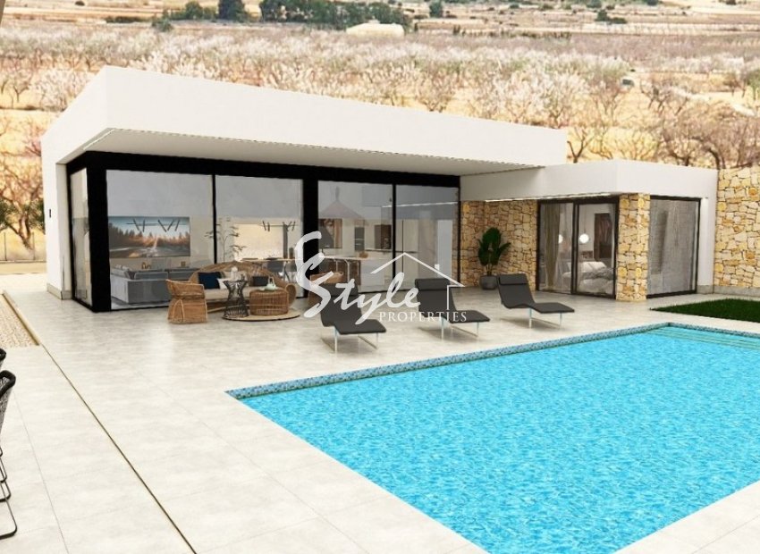 Se venden villas nuevas en Pinoso (Alicante), Costa Blanca, España ON1822