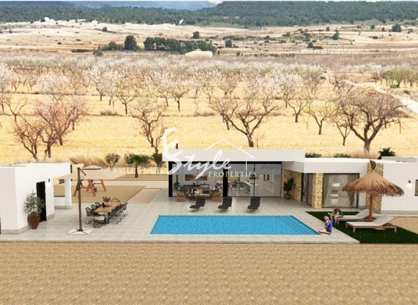 Se venden villas nuevas en Pinoso (Alicante), Costa Blanca, España ON1822