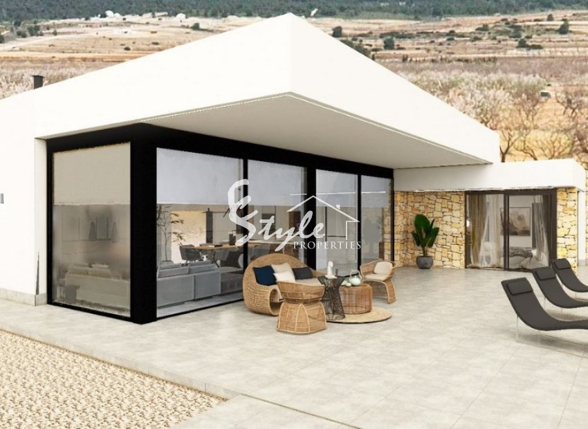 Se venden villas nuevas en Pinoso (Alicante), Costa Blanca, España ON1822