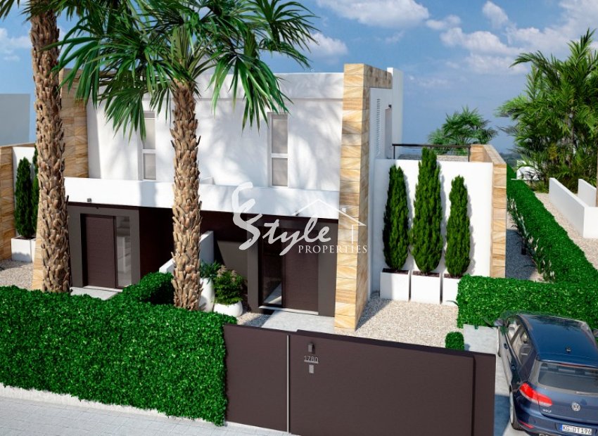 Semi-detached houses for sale in Algorfa, Costa Blanca, Spain. ON1524