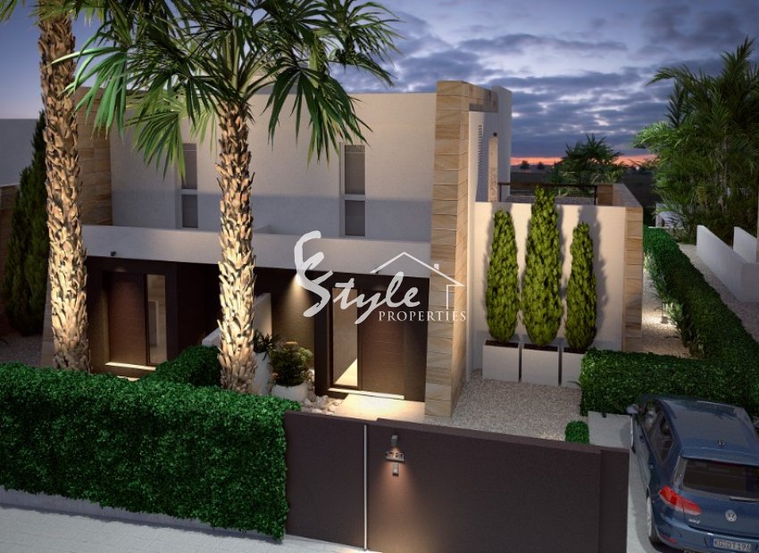 Semi-detached houses for sale in Algorfa, Costa Blanca, Spain. ON1524