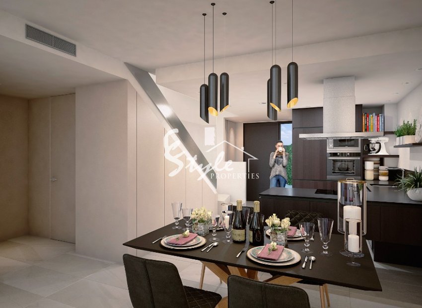 Semi-detached houses for sale in Algorfa, Costa Blanca, Spain. ON1524