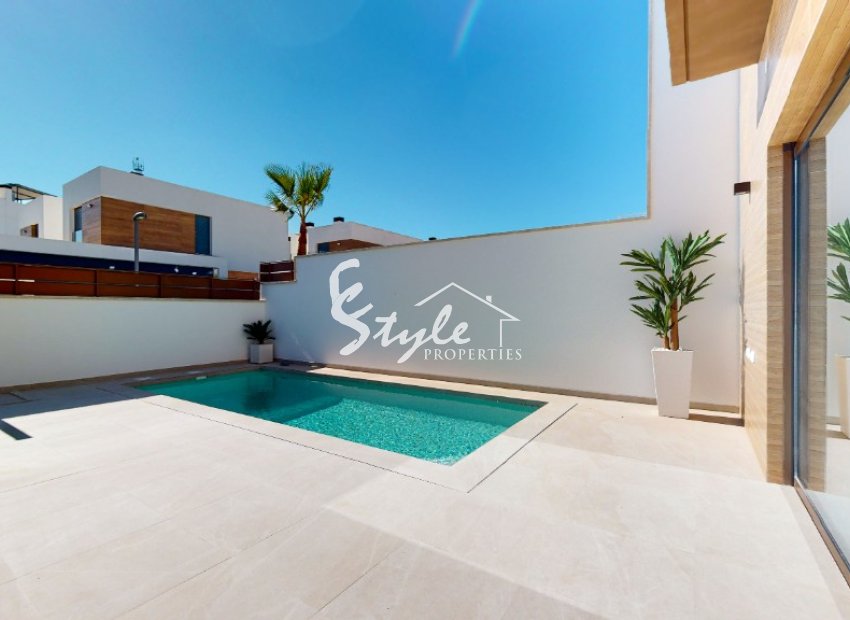 Semi-detached houses for sale in Algorfa, Costa Blanca, Spain. ON1567