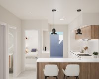 Таунхаусы новой постройки недалеко от пляжа в Торре де ла Орадада, Коста Бланка, Испания. ON1817