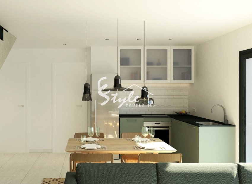 Town houses with 3 and 2 bedrooms for sale in Santa Pola, Gran Alacant, Alicante, Spain ON567