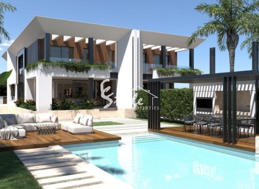 Villa de lujo de nueva construcción en venta en Los Balcones, Torrevieja, Costa Blanca. ON1804