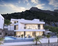 Villa de lujo de obra nueva en venta en Calpe, Costa Blanca, España. ON1501