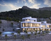 Villa de lujo de obra nueva en venta en Calpe, Costa Blanca, España. ON1501