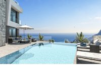 Villa de lujo de obra nueva en venta en Calpe, Costa Blanca, España. ON1501