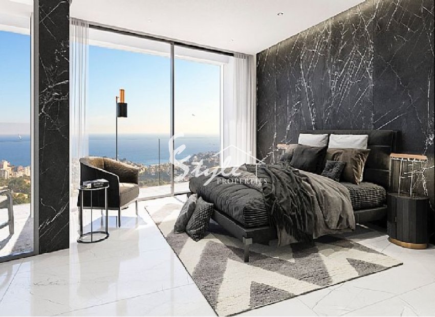 Villa de lujo de obra nueva en venta en Calpe, Costa Blanca, España. ON1501