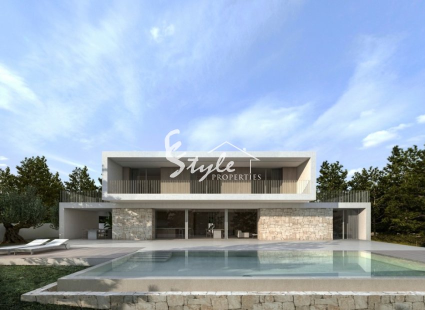 Villa de lujo de obra nueva en venta en Calpe, Costa Blanca, España. ON1580