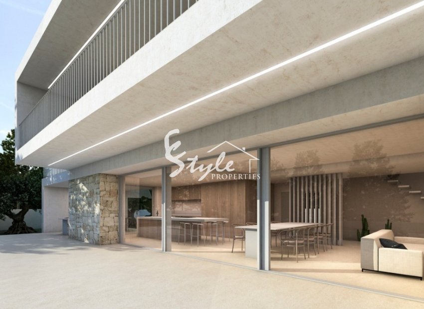 Villa de lujo de obra nueva en venta en Calpe, Costa Blanca, España. ON1580