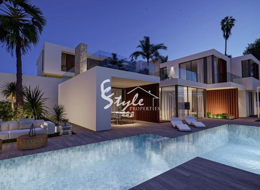 Villa de lujo de obra nueva en venta en El Albir, Costa Blanca, España.ON1601