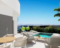 Villa de nueva construcción en Los Balcones, Torrevieja, Costa Blanca, España.ON1463