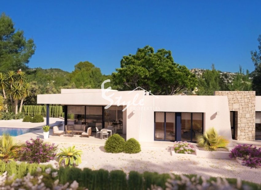 Villa de nueva construcción en venta en Benissa, Benidorm, Alicante, Costa Blanca, España. ON1767